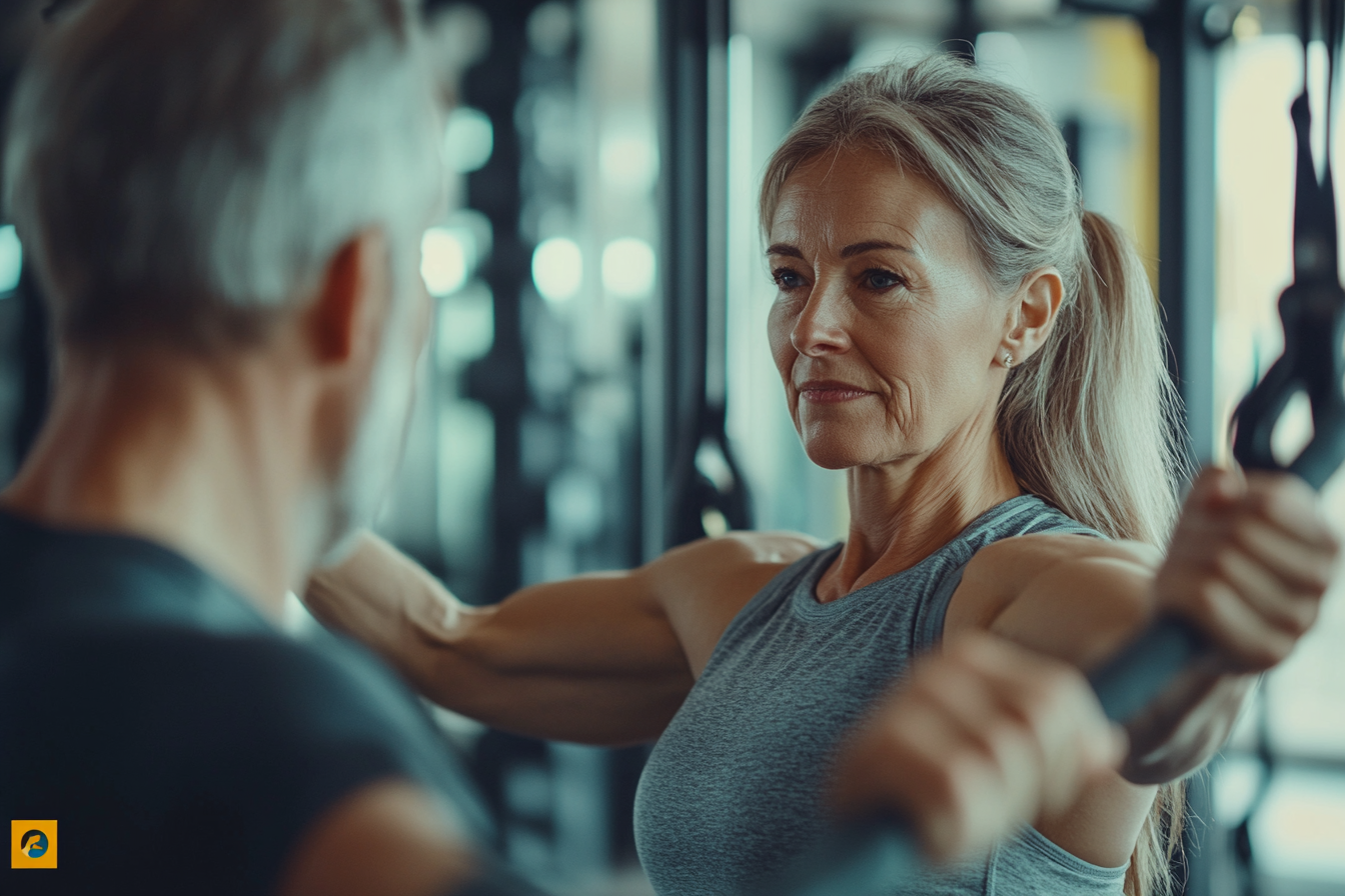 Демонстрація вправ для старшого віку